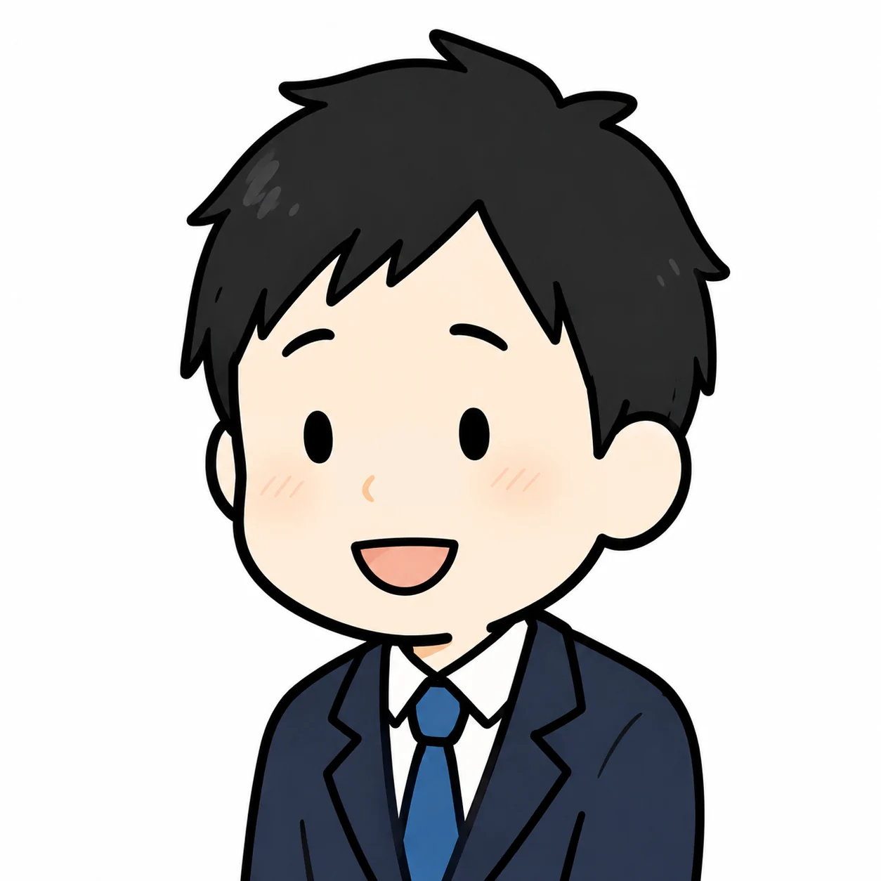 成婚した30代男性会員のイラスト